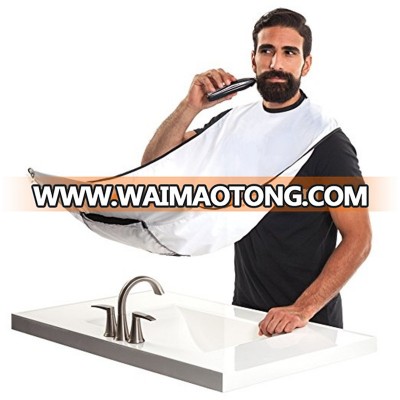 The Official Beard Bib - Hair Clippings Catcher & Grooming Cape Apron