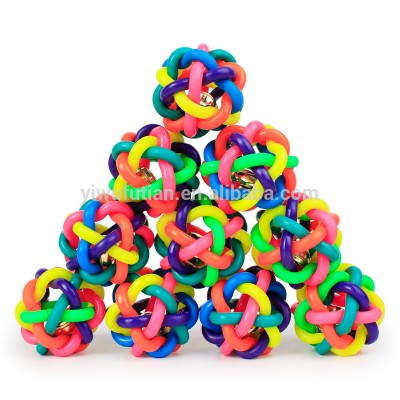 Nobbly Wobbly Ball Dog Toy Pet Supplies for Pet Training Playing Chewing